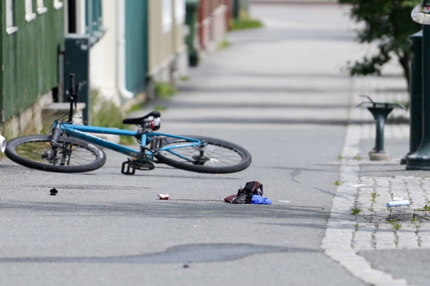 En kvinne ble knivstukket og drept på åpen gate i Hønefoss i forrige måned. Eksmannen, som ble skutt i beinet av politiet under pågripelsen, erkjenner nå straffskyld for drapet. 