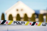 Huset i Skogbygda på Nes i Romerike der en mann drepte begge de voksne døtrene sine og et barnebarn på ti måneder 23. januar i fjor. Huset er senere revet.