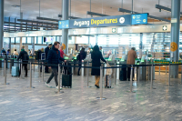 Fredag er påskens mest hektiske reisedag på norske flyplasser.