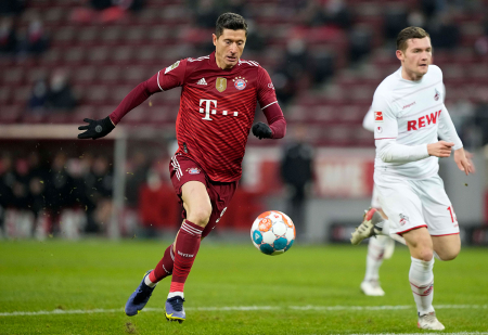 Erling Braut Haaland mener Bayern Münchens Robert Lewandowski er verdens beste fotballspiller akkurat nå.
